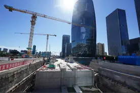 剩余段所有车站封顶！北京地铁14号线东西段年底贯通运营图片