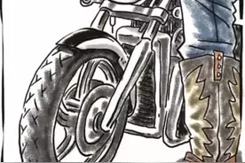 跨上摩托，找回自我图片