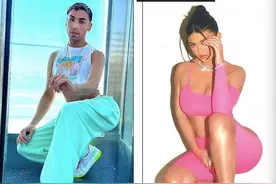 凯莉詹娜男化妆师把自己整成卡戴珊家同款身材，这种审美真能传染图片