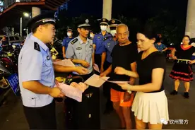 钦州警方开展噪声扰民整治回头看图片