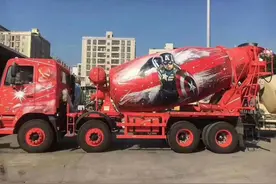 特色搅拌车图片