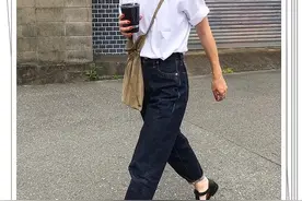 优衣库的白色T恤搭配推荐！便宜货也能穿出高级感图片