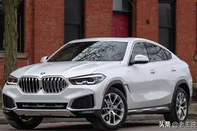 最美轿跑SUV，21款宝马X6售价76.69万起图片