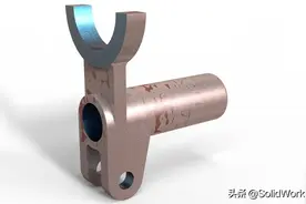 用SolidWorks画个拨叉模型，只用一幅草图搞定图片