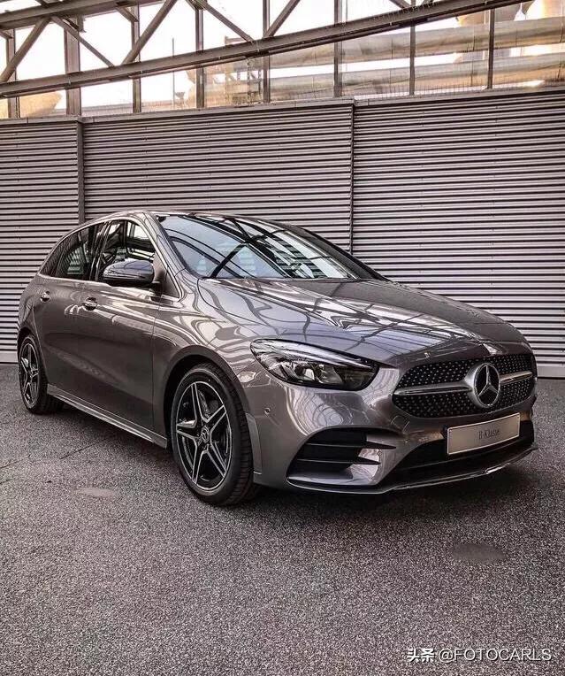 实拍 | 全新奔驰B级B200,AMG套件加身,内饰都没得说