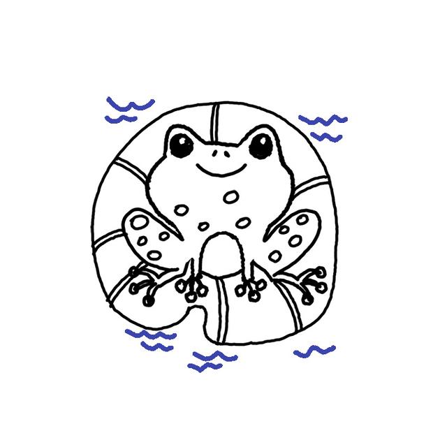 简单易学的青蛙简笔画教程