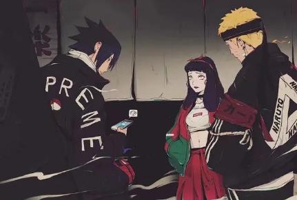 火影第七班潮起来，会是什么样，佐助和鸣人中间有个女人？