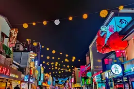 大连日本风情街停业，所谓日本传统元素均为中国古文化衍生品图片