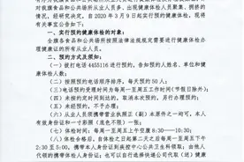 【公告】从业人员健康证开始预约办理！图片