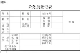 公务员登记办法图片