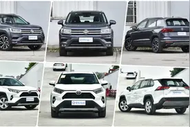 20万元紧凑级SUV：大众探岳对比丰田RAV4荣放图片