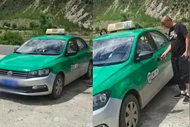 江苏女子花2万打车到西藏，网友：真的有打车走川藏线的人？图片