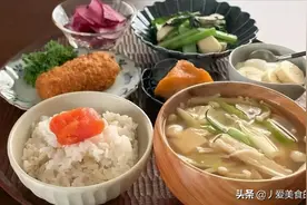 日本百姓家庭的一日三餐，看完终于明白：为啥日本“无”胖子了图片
