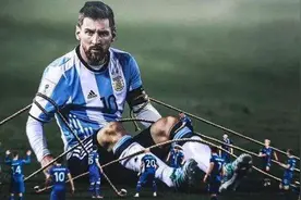 有关梅西、川普两张意味深长的漫画图片