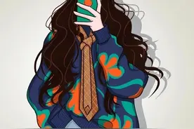 插画 丨 秋冬氛围感时尚穿搭图片