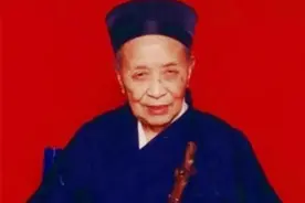 03年光绪女道士去世，饥荒时曾吃土充饥，晚年生黑发，活到118岁图片