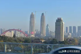 高250米！武汉在建最高的等高双塔——绿地汉正中心，建成不远图片