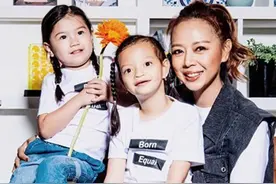 钟丽淇罕谈患重病女儿，6个月大时首次发病，双脚如踩单车般抽筋图片