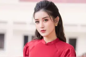 越南174cm世界小姐，礼服装优雅高贵，白皙皮肤加微翘臀图片