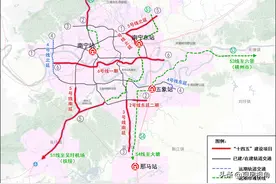 逐一对比：南宁地铁规划又变了图片