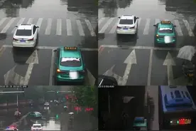 湖南湘潭市开车常见的4种交通违章图片