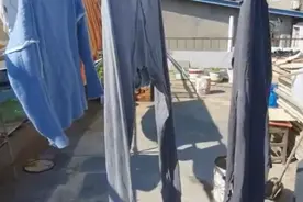 江西一女子给老公晒秋裤，称没人才敢挂，网友乐了：这下都知道了图片