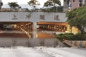 隧道5分钟完全被水淹没 车主曝大众迈腾保命功能救他一命图片