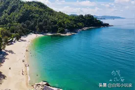 深圳有个“避暑”沙滩，人少干净又荫凉，知道的人不多，海钓很爽图片