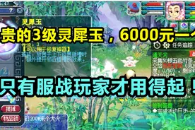 梦幻西游：3级蔓延灵犀玉，服战玩家万元都开不出，他700就出了！视频封面