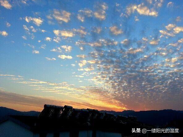 传说中的鱼鳞云
