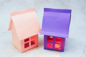 教你折纸立体小房子，简单漂亮的迷你别墅，关键还是新款的
