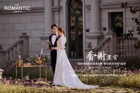 园博园内拍婚纱，香榭丽宫主题婚纱照样片分享图片