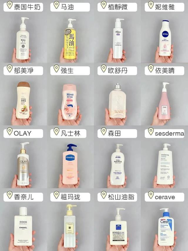 夏季用的身体美白乳哪种好