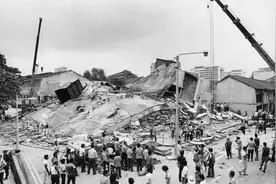 一场豆腐渣工程，让33条生命陨落，惨烈的新世界酒店倒塌事件图片