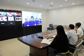 感谢你们！四川省卫健委远程连线关怀慰问援外医疗队图片