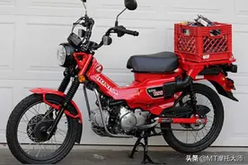 引进必成外卖利器！摩旅神车本田CT125，油耗低，遗憾是太贵图片