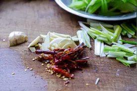 凉拌长豇豆腐竹图片