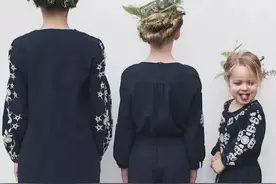英国妈妈与女儿拍写真像少女，羡煞众人：老公是拯救过银河系吧图片