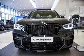 宝马彻底放开了？2022款宝马X3现身，黑红内饰+新套件，真帅气图片