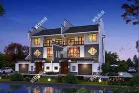 分享8套双拼户型，兄弟共建房的最佳选择，哪套更适合农村？图片