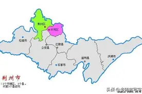 中国最新行政区划——湖北省荆州市图片