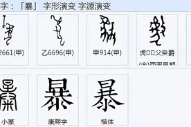 暴豹本字考图片