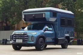 内饰曝光，上汽大通探索家T90四驱轻越野房车，四驱双涡轮图片