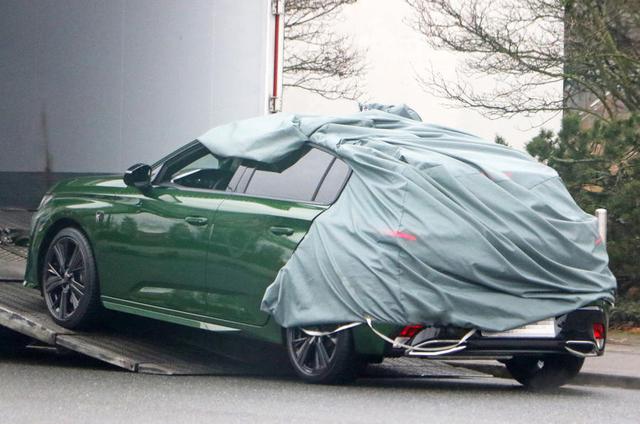 改款标致308即将上市，大面积无伪装照片揭示全新设计风格