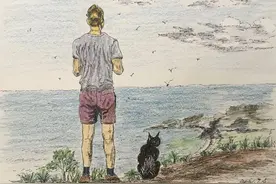 一人一猫的旅行图片