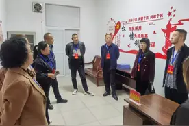 太原市尖草坪区：迎新街街道人大工委组织代表视察人大代表联络站（点）建设情况图片