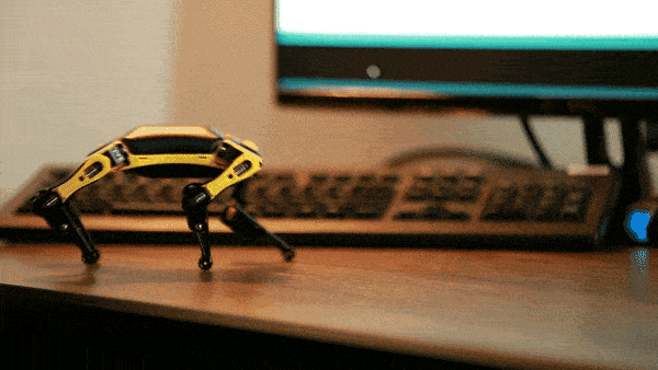 1500元就能买一只机器狗，南大校友制作，踩一脚不会挂的那种图片