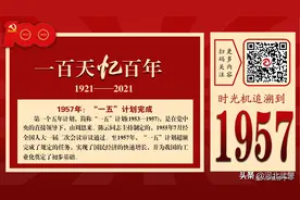一百天忆百年 | 1957年：“一五”计划完成图片