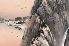 看赵少昂如何用一支小船让一幅画变活的？图片