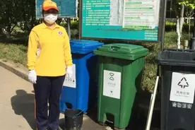 东城320名文明引导员为垃圾分类注入靓丽“柠檬黄”图片